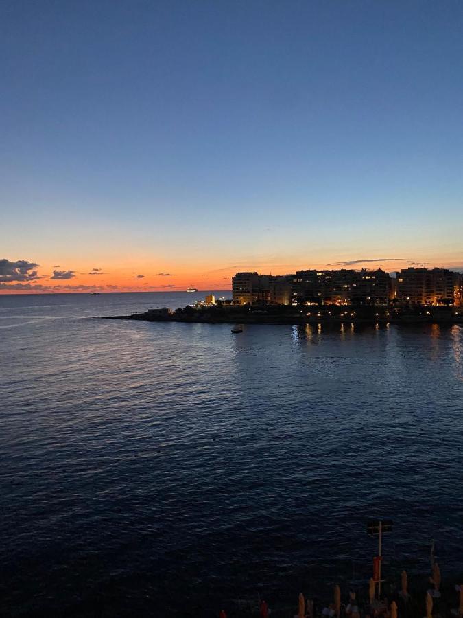 F2 - Lovely Two Bedrooms Flat Sea View, St Julians St. Julian's Exterior foto